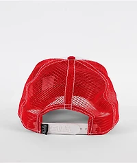 Von Dutch Canada Flag White & Red Trucker Hat