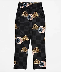 Von Dutch Checker Eye Black Lounge Pants