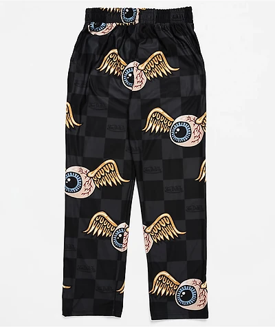 Von Dutch Checker Eye Black Lounge Pants