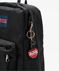 Von Dutch Cherry Rhinestone Bag Charm