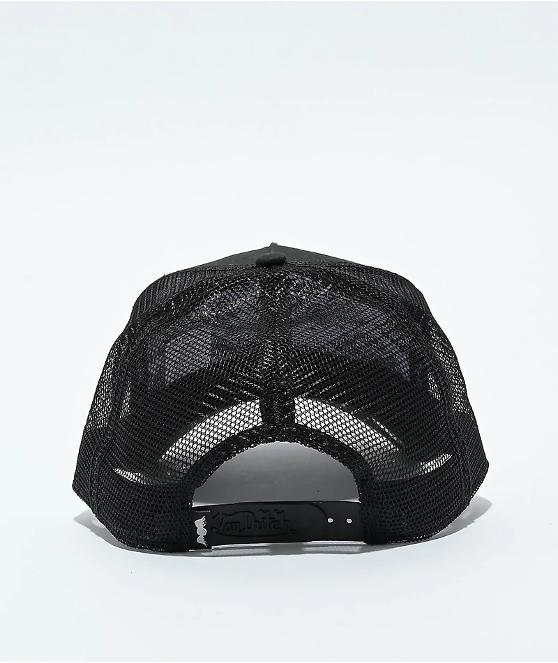 Von Dutch Classic 51 Black Trucker Hat