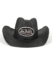 Von Dutch Classic Black & White Cowboy Hat