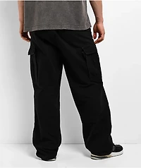 Von Dutch Commander Black Cargo Pants
