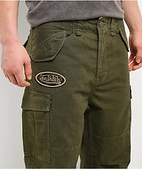 Von Dutch Commander Green Cargo Pants