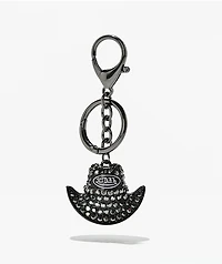 Von Dutch Cowboy Hat Rhinestone Bag Charm