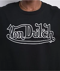 Von Dutch Crossbone Motors Black T-Shirt