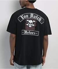Von Dutch Crossbone Motors Black T-Shirt