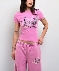 Von Dutch Cyclamen Pink T-Shirt