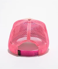 Von Dutch Distressed Dirty Pink Trucker Hat