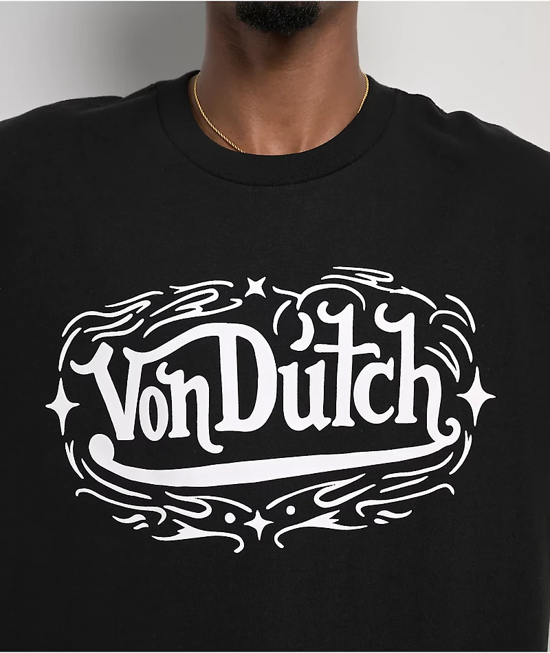 Von Dutch High Density Black T-Shirt