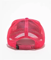 Von Dutch Hot Pink & White Trucker Hat
