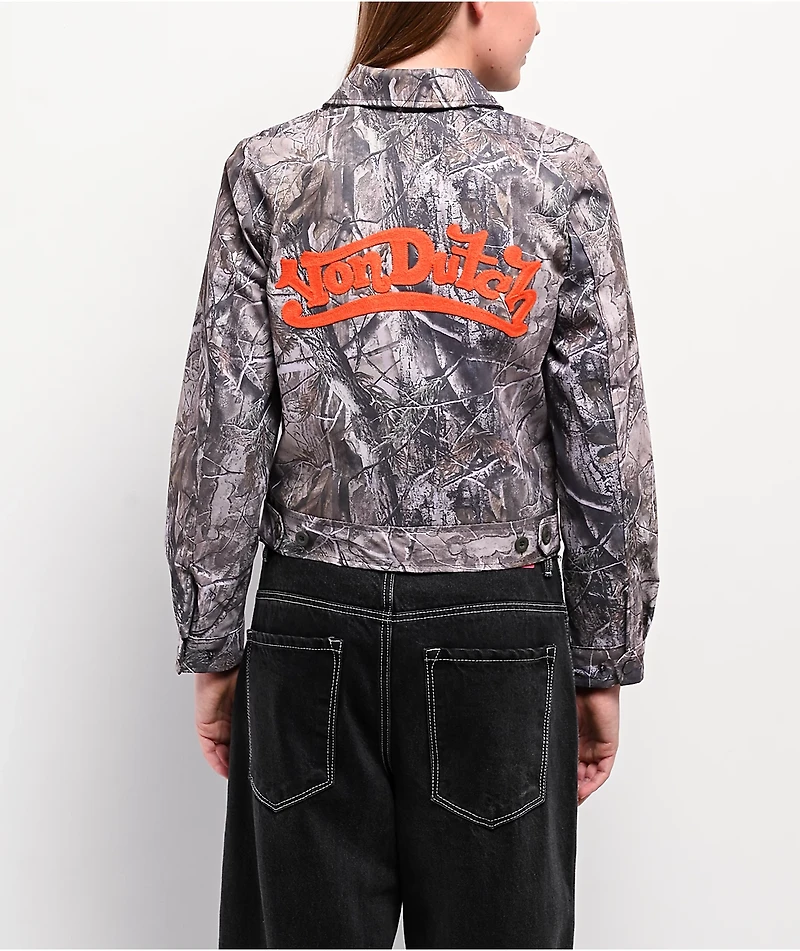 Von Dutch Mechanical Camo Work Jacket