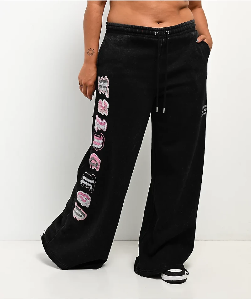 Von Dutch Mineral Black Sweatpants
