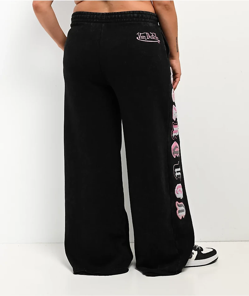 Von Dutch Mineral Black Sweatpants