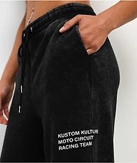 Von Dutch Mineral Black Sweatpants