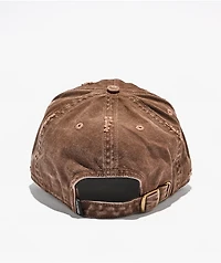 Von Dutch Misfit Brown Strapback Hat