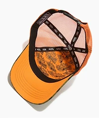 Von Dutch Multi Camo & Orange Trucker Hat