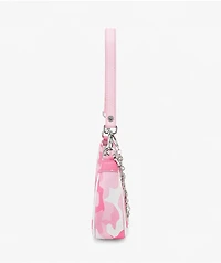 Von Dutch Pink Camo Shoulder Bag