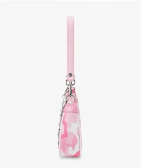 Von Dutch Pink Camo Shoulder Bag