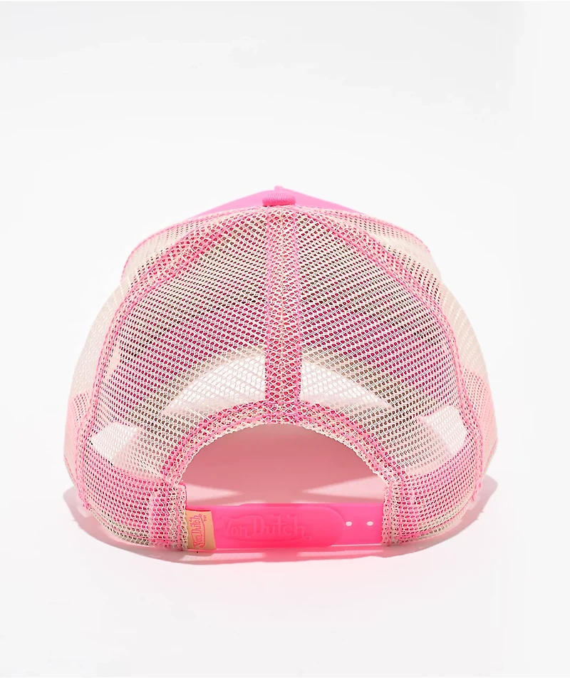 Von Dutch Pink Trucker Hat