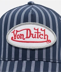 Von Dutch Railroad Navy & White Trucker Hat
