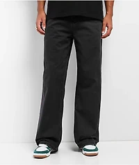 Von Dutch Reapers Dark Grey Wash Baggy Jeans