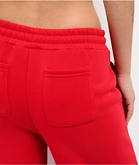 Von Dutch Red Wide Leg Sweatpants