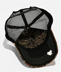 Von Dutch Stealth Stitch Camo Trucker Hat