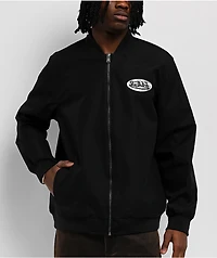 Von Dutch Twill Black Work Jacket