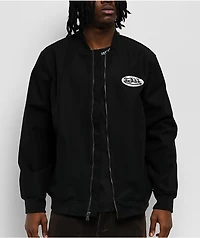 Von Dutch Twill Black Work Jacket