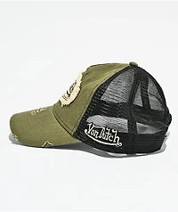 Von Dutch Vintage Green Trucker Hat