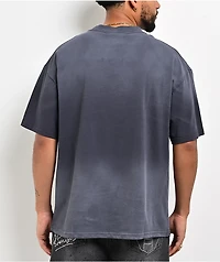 Von Dutch x Broken Promises Devilish Charm Grey Wash T-Shirt