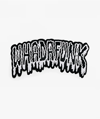 WHADAFUNK Frippy Logo XL Sticker