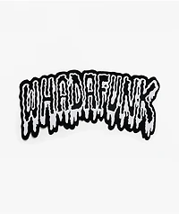 WHADAFUNK Frippy Logo XL Sticker