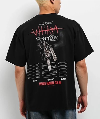 WHAM! by Lil Baby Tour Black T-Shirt