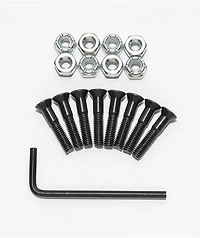 WKND Allen 1" Black Skateboard Hardware