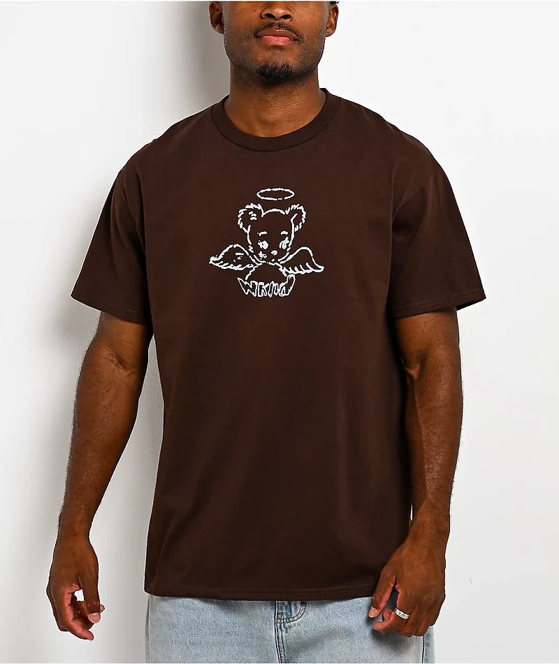 WKND Angel Bear Brown T-Shirt