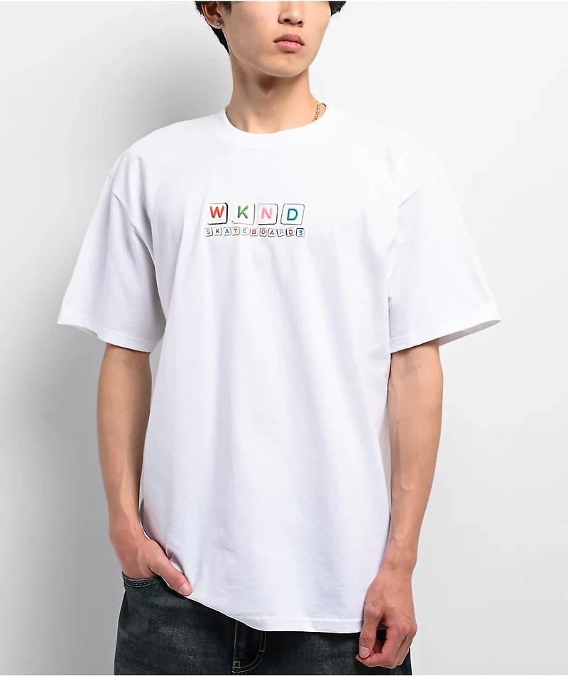 WKND Beads White T-Shirt