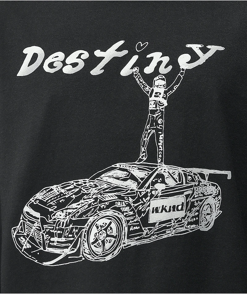 WKND Destiny Black Long Sleeve T-Shirt