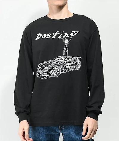 WKND Destiny Black Long Sleeve T-Shirt