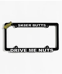 WKND Drive Me Nuts License Plate Frame