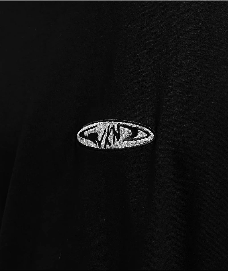 WKND Fishbone Emblem Black T-Shirt