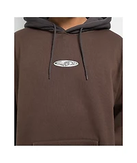 WKND Fishbone Emblem Brown & Black Hoodie