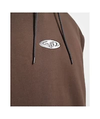 WKND Fishbone Emblem Brown & Black Hoodie