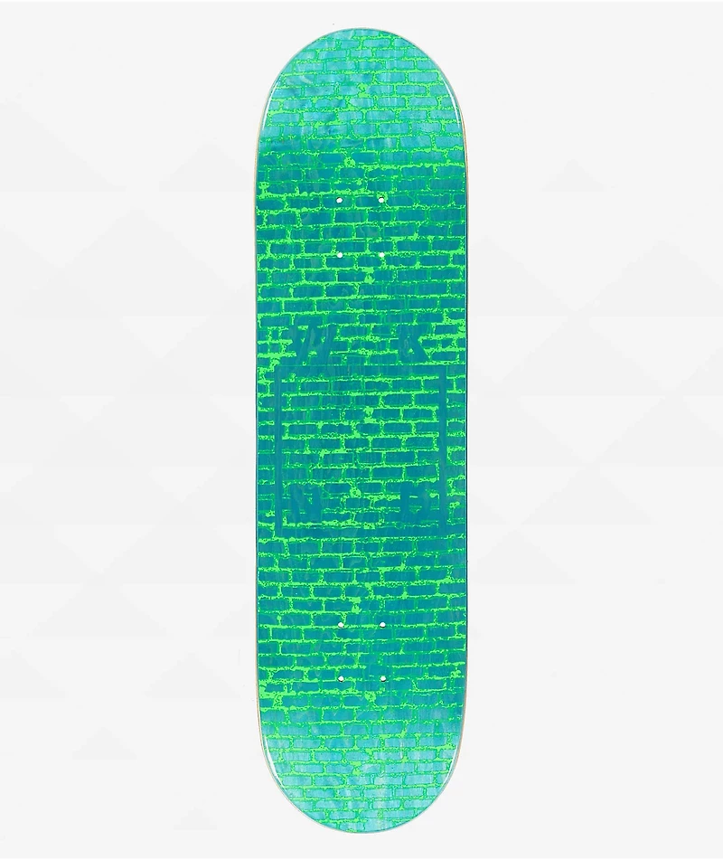 WKND Green Brick Logo 8.25" Skateboard Deck