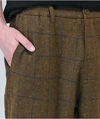 WKND Loosies Checkered Brown Pants