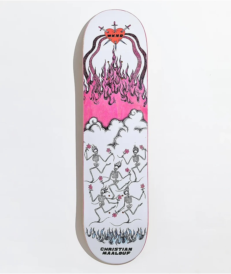 WKND Maalouf Running With Daisy 8.0" Skateboard Deck