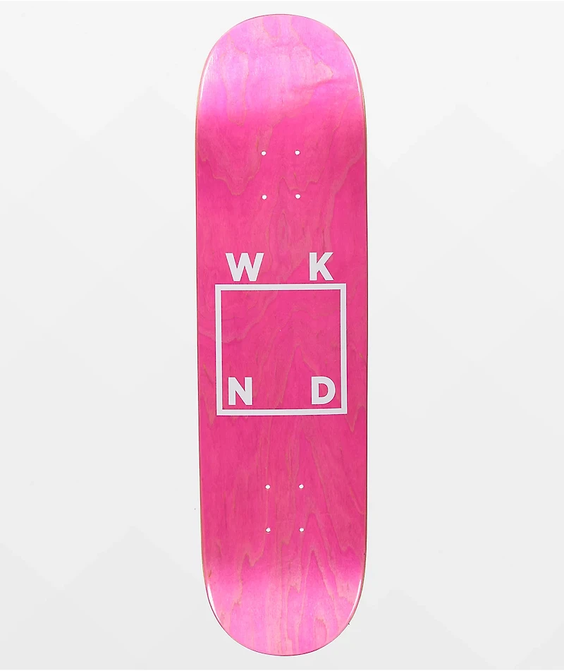 WKND White Logo 8.38" Skateboard Deck