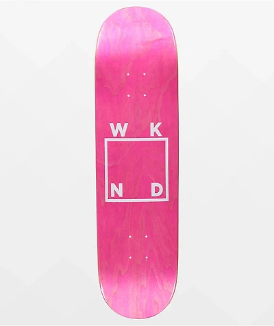 WKND White Logo 8.38" Skateboard Deck