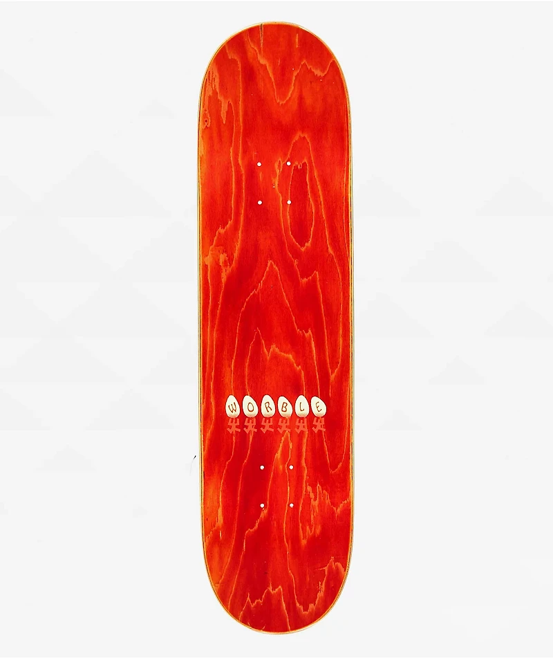 WORBLE Cookie Deviled Egg 8.5" Skateboard Deck